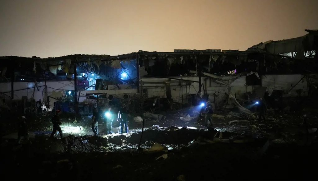 Iran launches missiles at Israel and Gulf states as explosions heard around Tehran(AP)