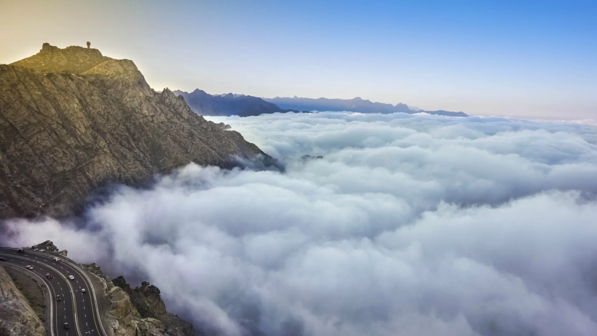 جبل الهدا - الطائف (غوغل) 1