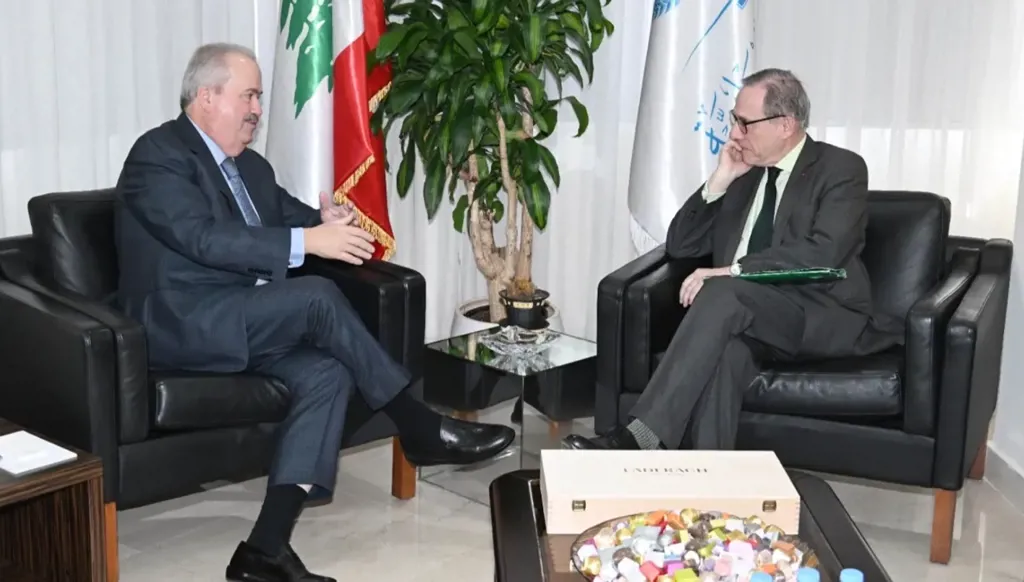 لقاء لبناني - فرنسي لمتابعة تنفيذ الإصلاحات المالية والاقتصادية