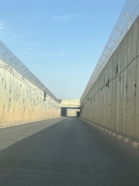 جدار الفصل في القدس. (النهار)