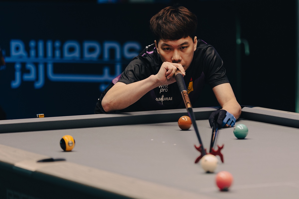 بطولة العالم للبلياردو في يومها الأول. (وكالات)