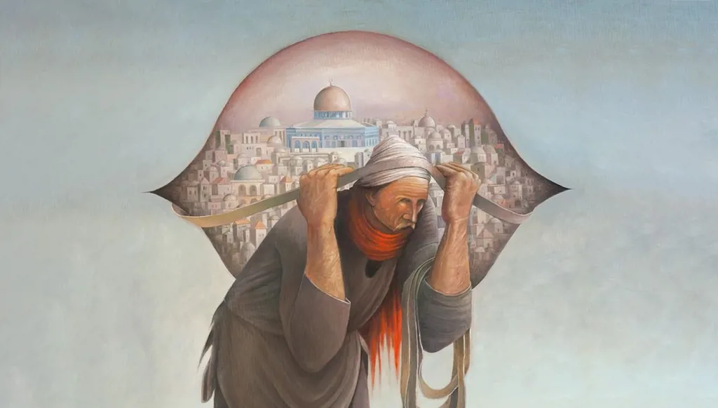 الفن الفلسطيني بلا "جمل المحامل"... سليمان منصور يُلقي ريشته ورحل