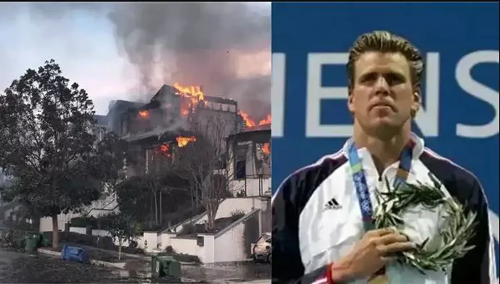 اللجنة الأولمبية الدولية تهدي سباحا ميداليات بديلة بعد فقدها في حرائق لوس انجليس