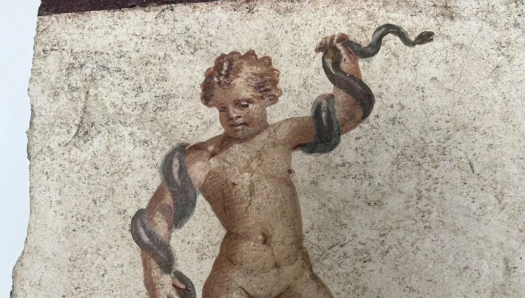 تحديد الموقع الأصلي لجدارية منهوبة من بومبيي أُعيدت من الولايات المتحدة