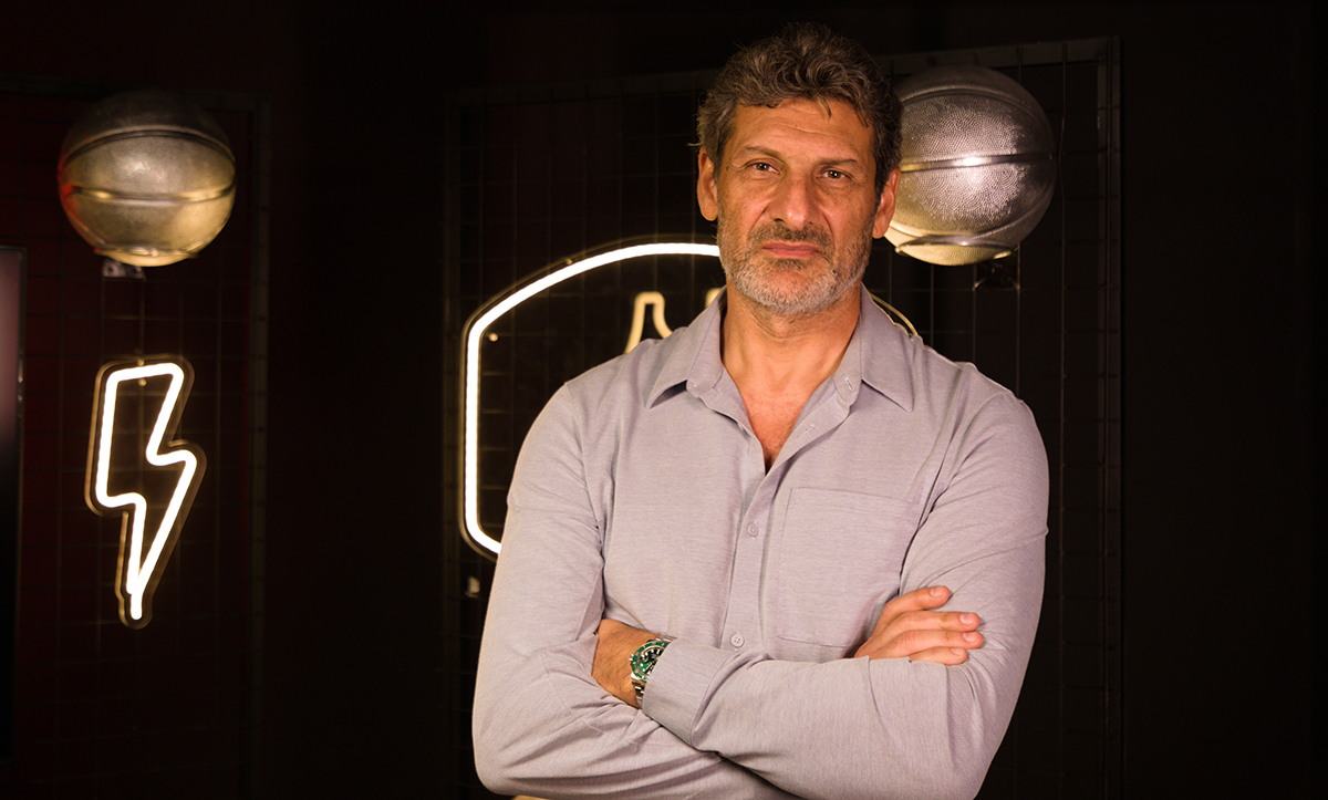 رئيس نادي هوبس جاسم قانصوه. (النهار)