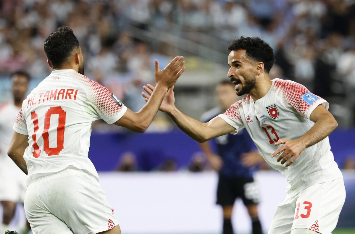 لاعبو الأردن في كأس العالم 2026. (أ ف ب)