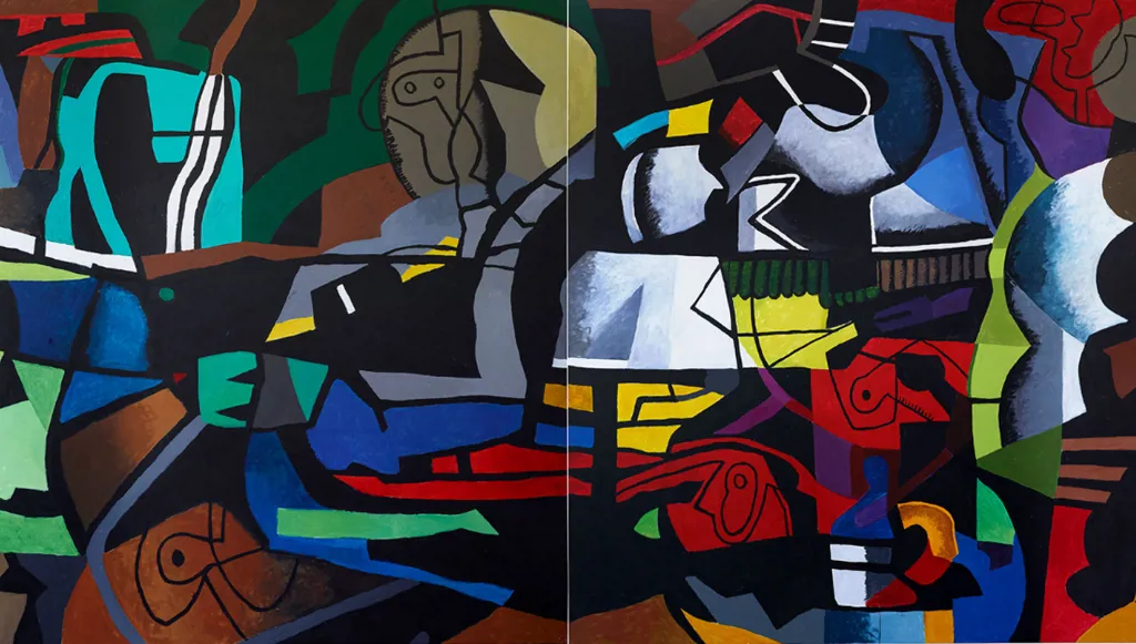 ضياء العزاوي في "غاليري صالح بركات": العمل والفن والنشيد الجنائزي