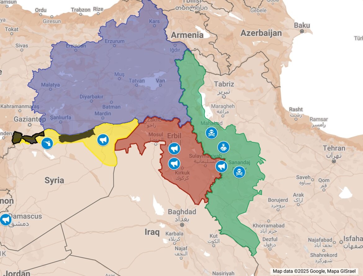 كردستان الموعودة. (معهد واشنطن الكردي)