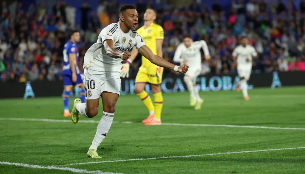 مبابي يهدي ريال مدريد الفوز على خيتافي في الدوري الإسباني