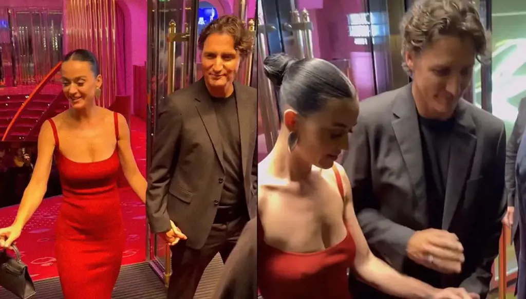 كايتي بيري وجاستن ترودو (الانترنت)