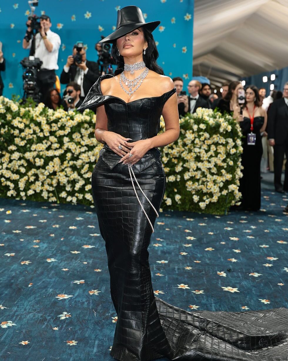 كيم كارداشيان في ميت غالا 2025 (انستغرام)