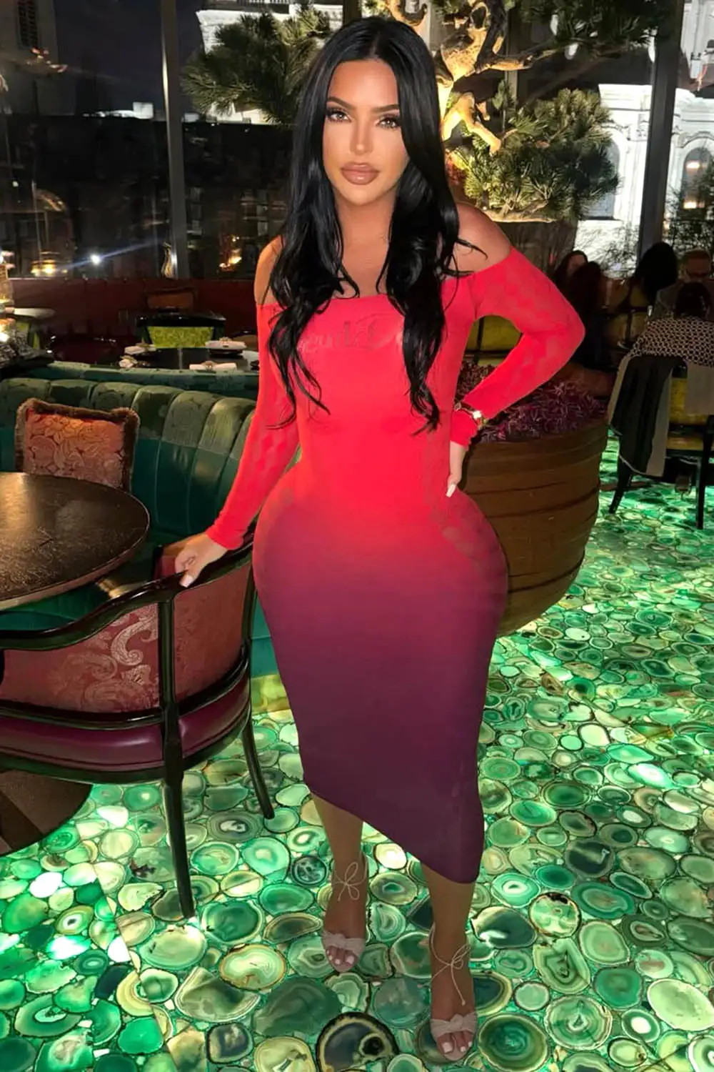 المؤثرة كلاوديا زاكريفسكا ( إنستغرام).