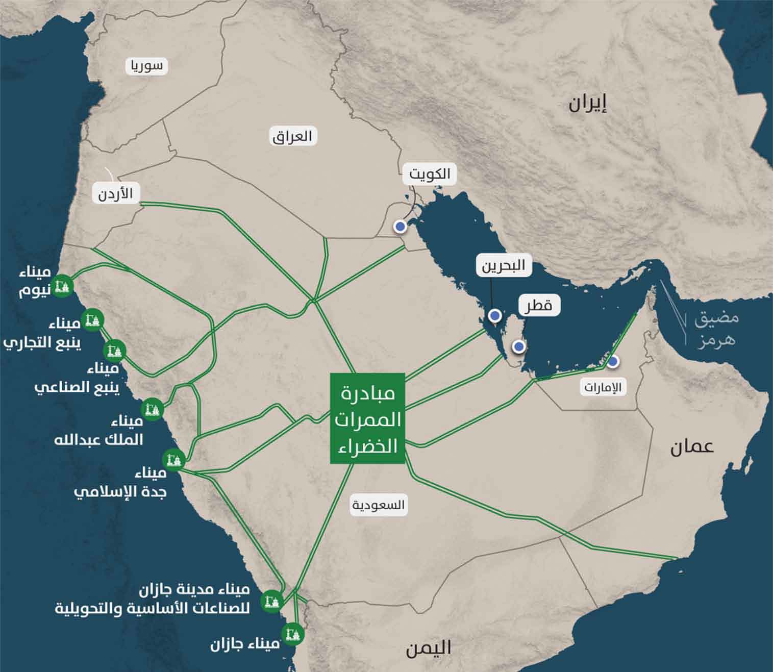 بدائل مضيقي هرمز وباب المندب تحت النار... كيف تحافظ دول الخليج على صادرات النفط؟