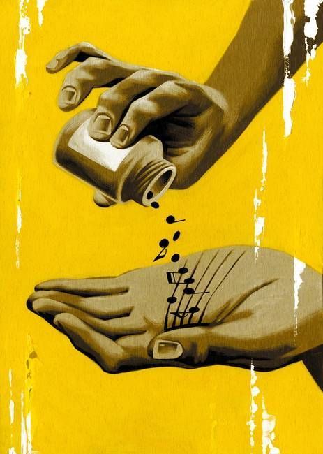 العلاج بالموسيقى- صورة تعبيرية