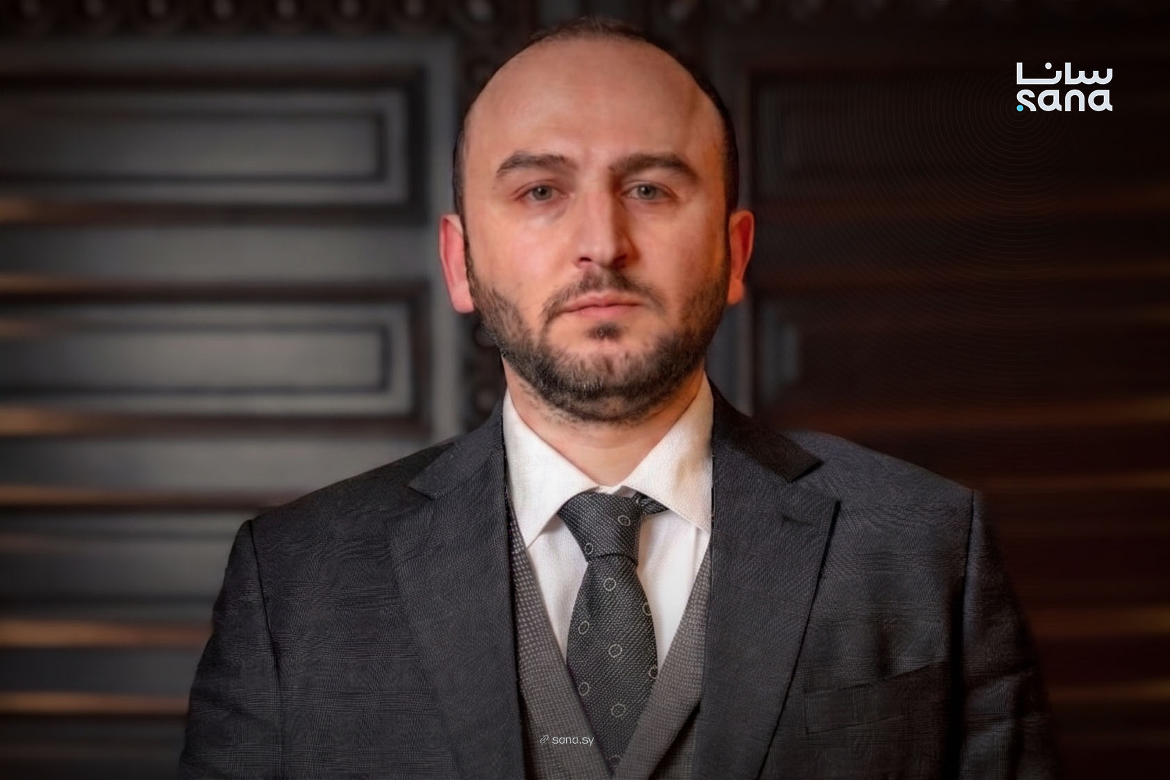 الأمين العام الجديد للرئاسة السورية عبد الرحمن بدر الدين الأعمى (سانا)