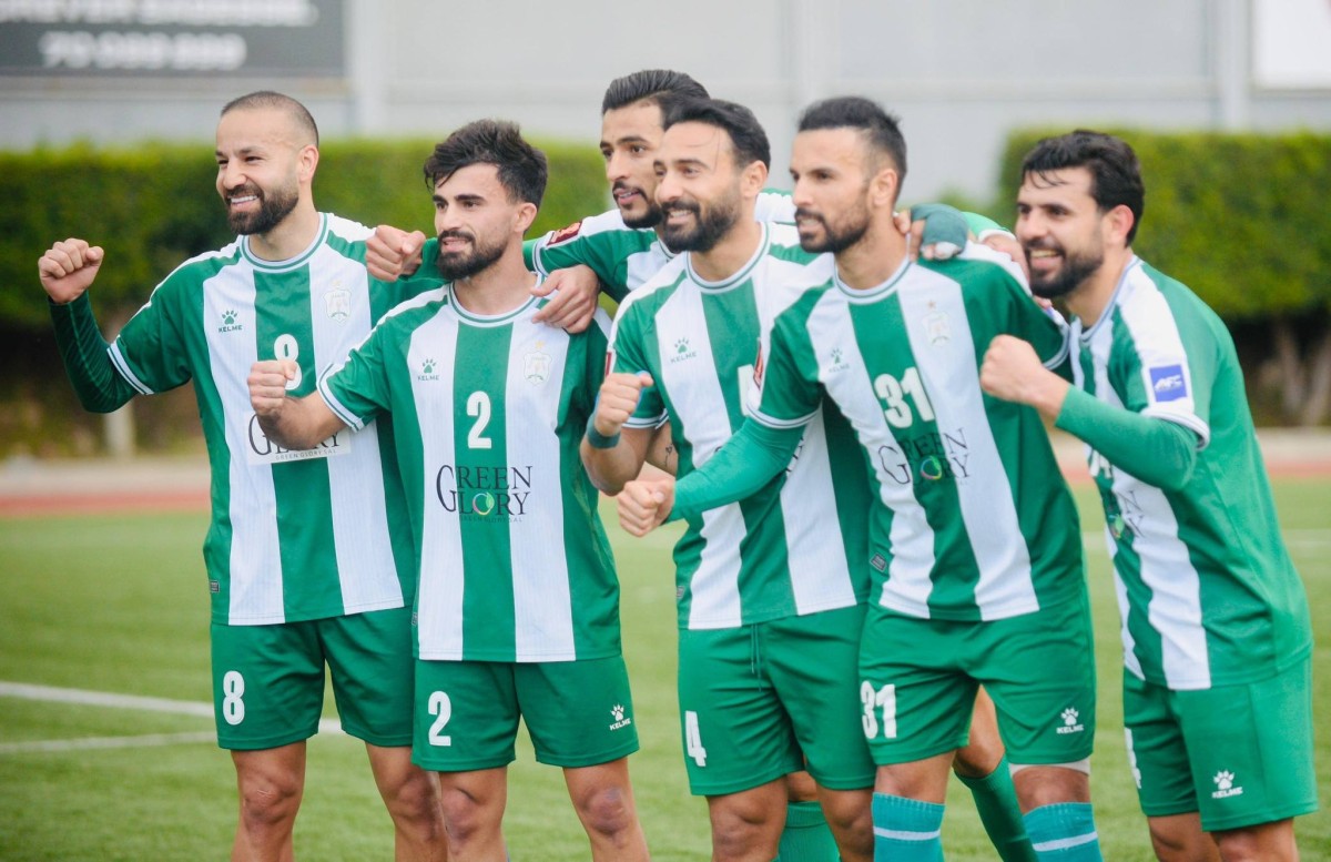 الأنصار استعاد توازنة قبل رحلته الآسيوية. (طلال سلمان)