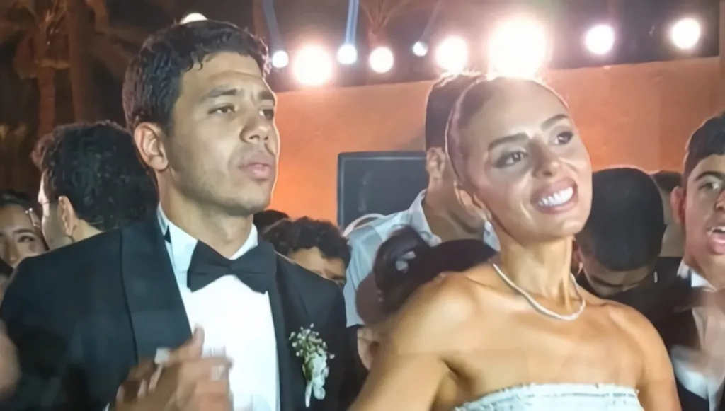 زفاف حفيد عادل إمام في غياب "الزعيم" وحضور أبرز نجوم مصر (فيديو)