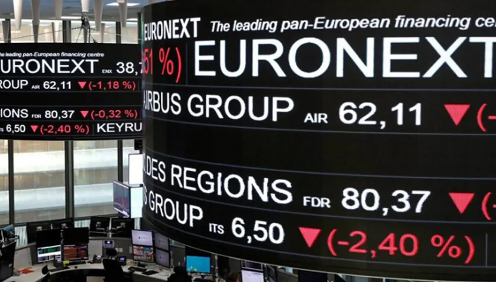 أكبر مكسب شهري للأسهم الأوروبية منذ أكثر من عام