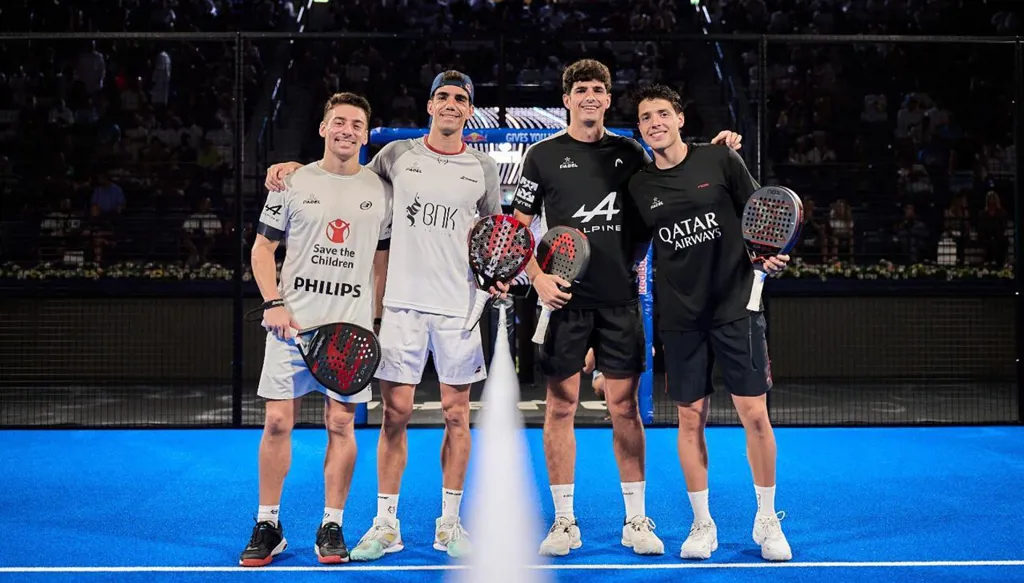 نهائي بطولة دبي بريميير بادل P1 يشهد مواجهة مشوقة بين أفضل أربعة لاعبين في العالم