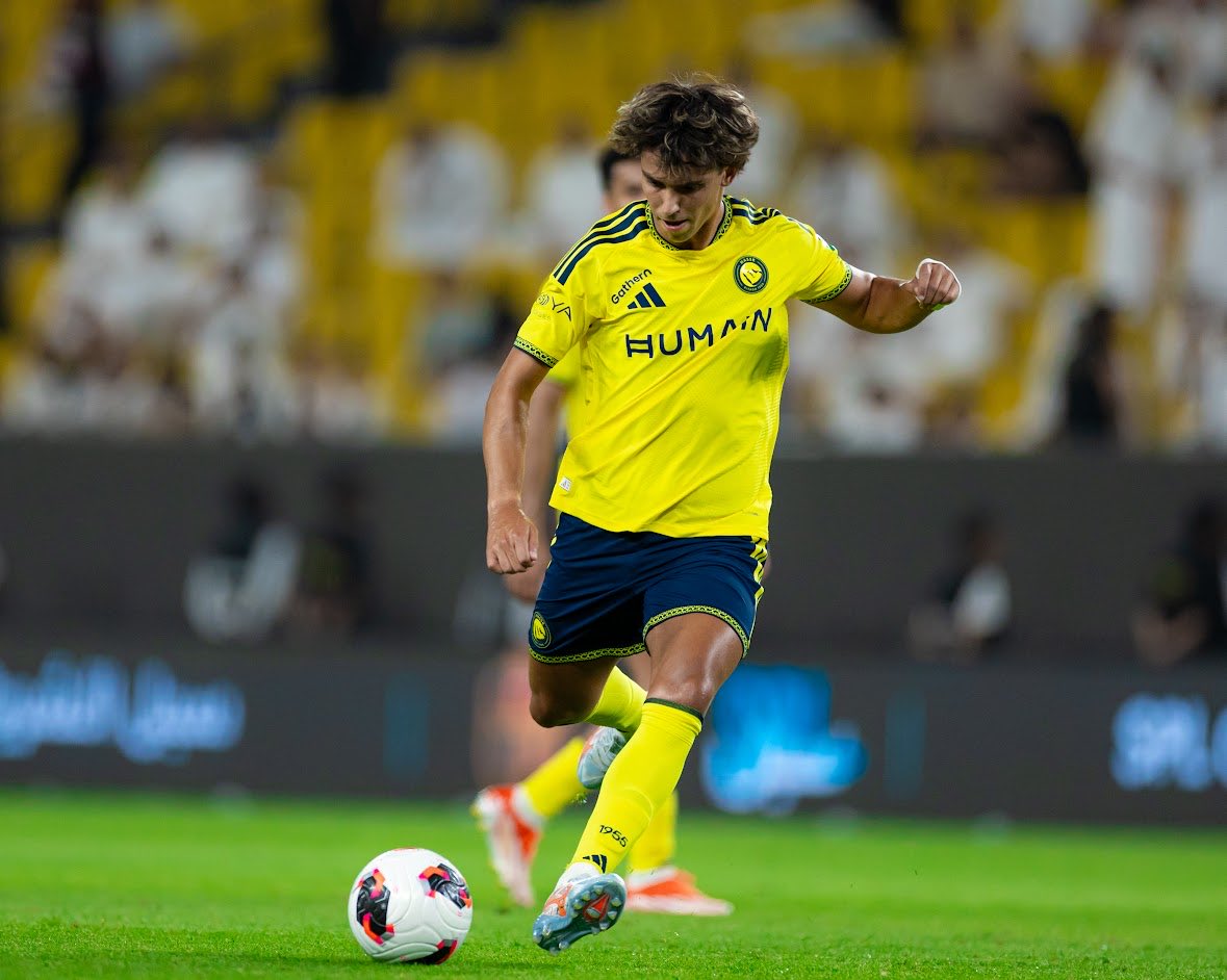 البرتغالي جواو فيليكس أبرز نجوم النصر هذا الموسم. (وكالات)