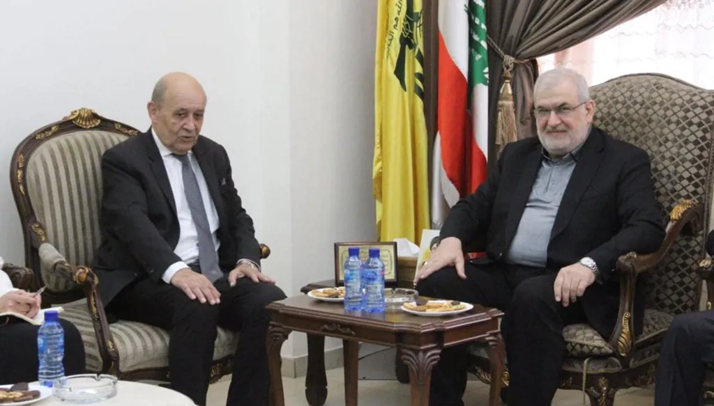 رعد يلتقي لودريان: ندعم موقف الدولة في التمديد لقوات "اليونيفيل"