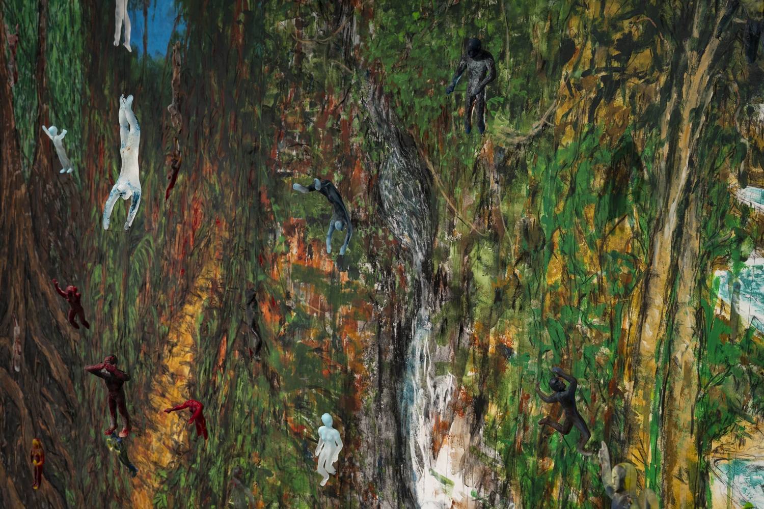 الغابة الاستوائية والمهاجرون.