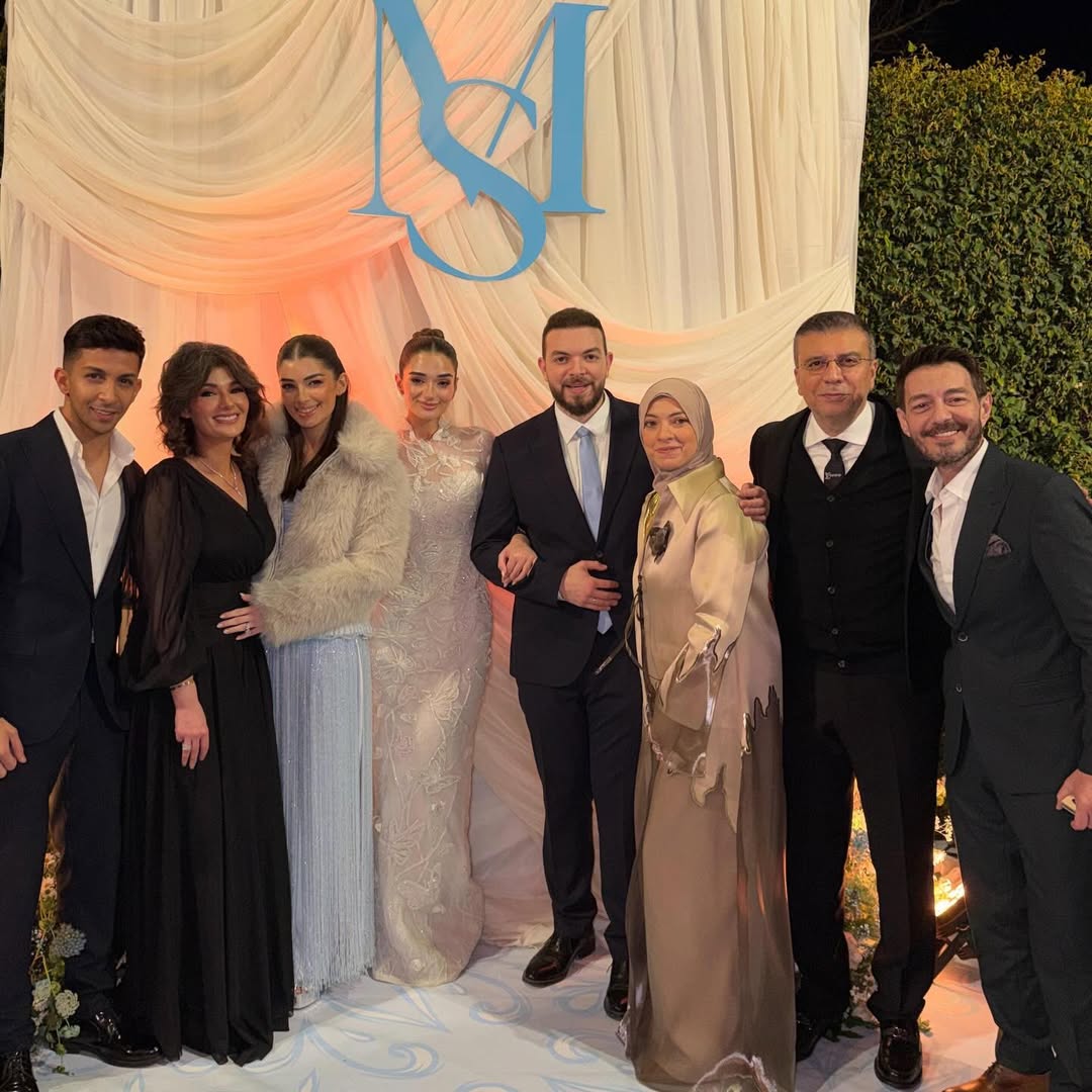 خطوبة ملك أحمد زاهر وشريف الليثي (إنستغرام).