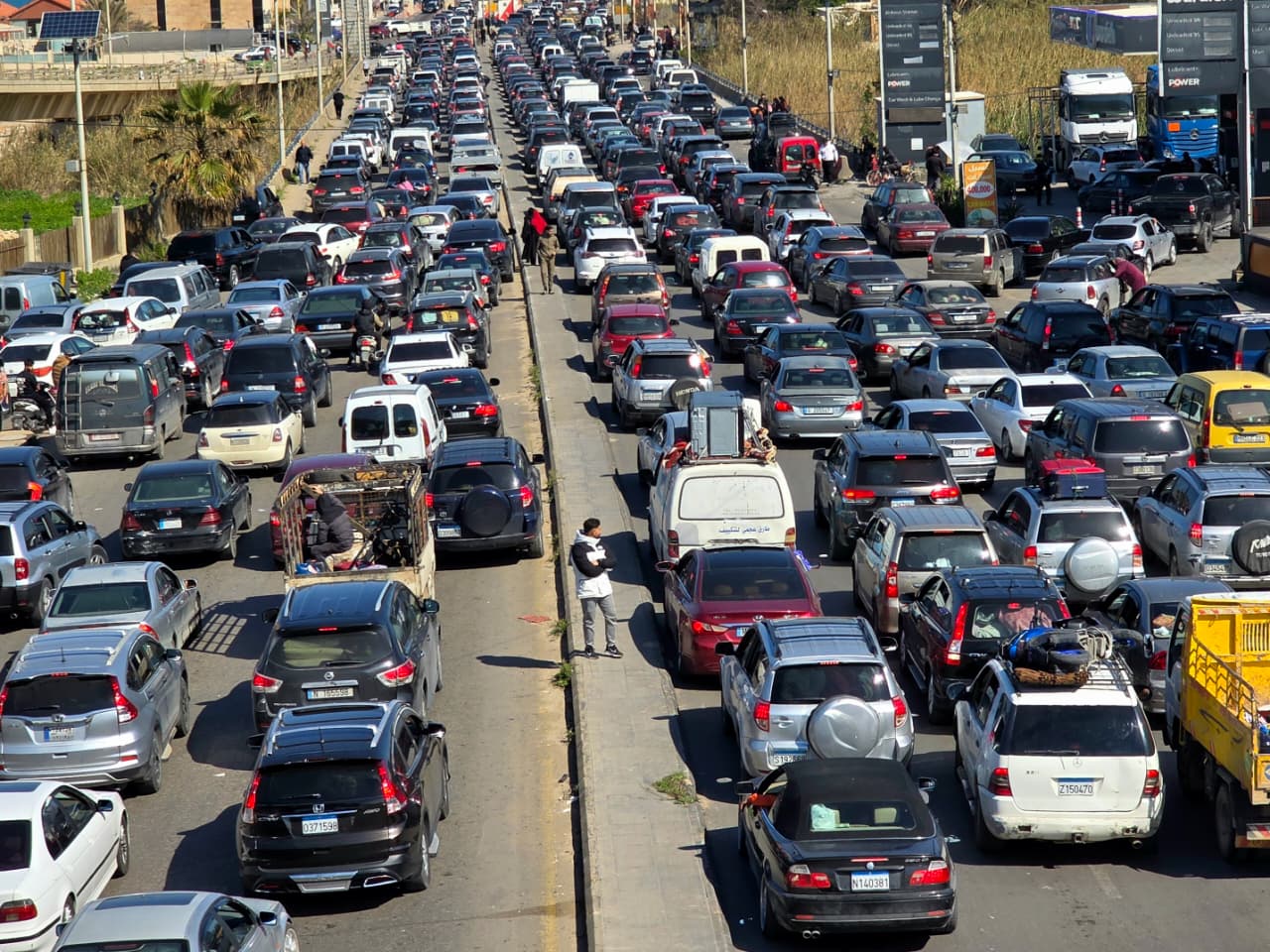 نزوح من الجنوب بعد الضربات الإسرائيلية. (النهار)