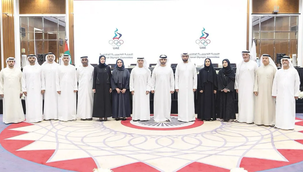 اللجنة الأولمبية الإماراتية تدشن حقبة جديدة برئاسة منصور بن محمد بن راشد آل مكتوم