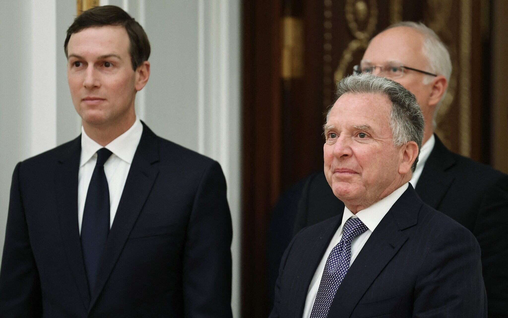 المبعوثان الأميركيان ستيف ويتكوف وجاريد كوشنر. (أ ف ب)