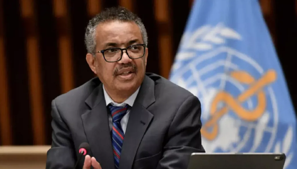 المدير العام لمنظمة الصحة العالمية تيدروس أدهانوم غيبريسوس (رويترز)