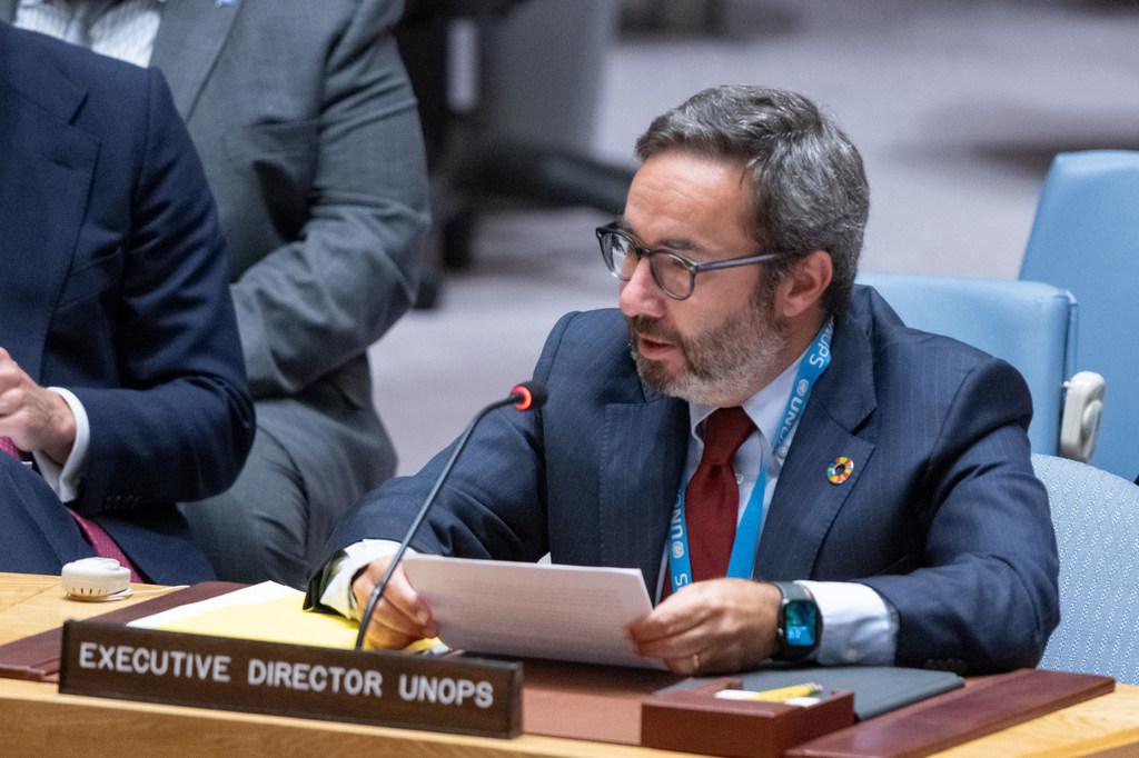 المدير التنفيذي لمكتب الأمم المتحدة لخدمات المشاريع خورخي موريرا دا سيلفا (الأمم المتحدة)