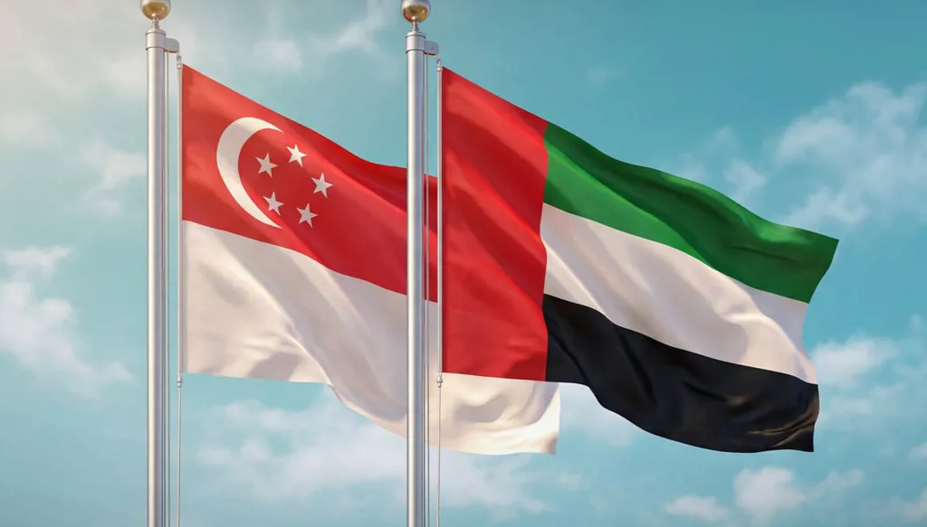 الإمارات وسنغافورة تعززان شراكتهما الاقتصادية بعد قفزة التبادل التجاري 25%