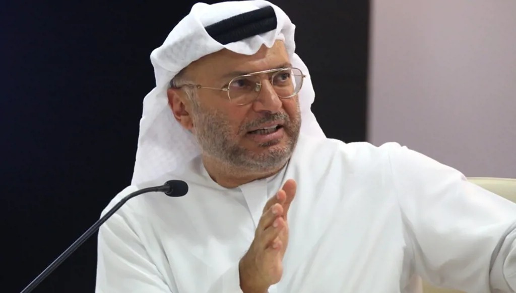 المستشار الديبلوماسي لرئيس دولة الإمارات أنور قرقاش (أرشيفية)