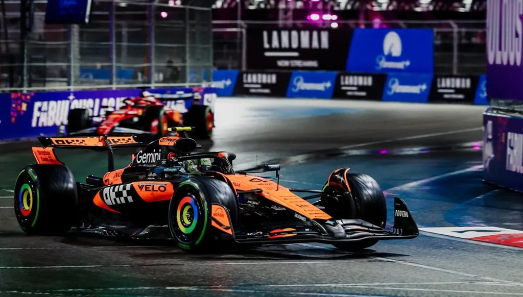 نوريس. (أ ف ب)