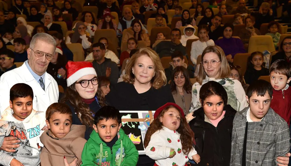 الصلح تحتفل بالأعياد مع أطفال  "كيدنيدز" و "هارت بيت" في أوتيل - ديو