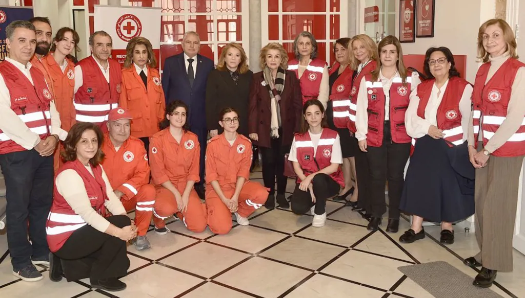 الصليب الأحمر يكرّم فايزة رياض الصلح بإطلاق اسمها على مبناها في الجميزة