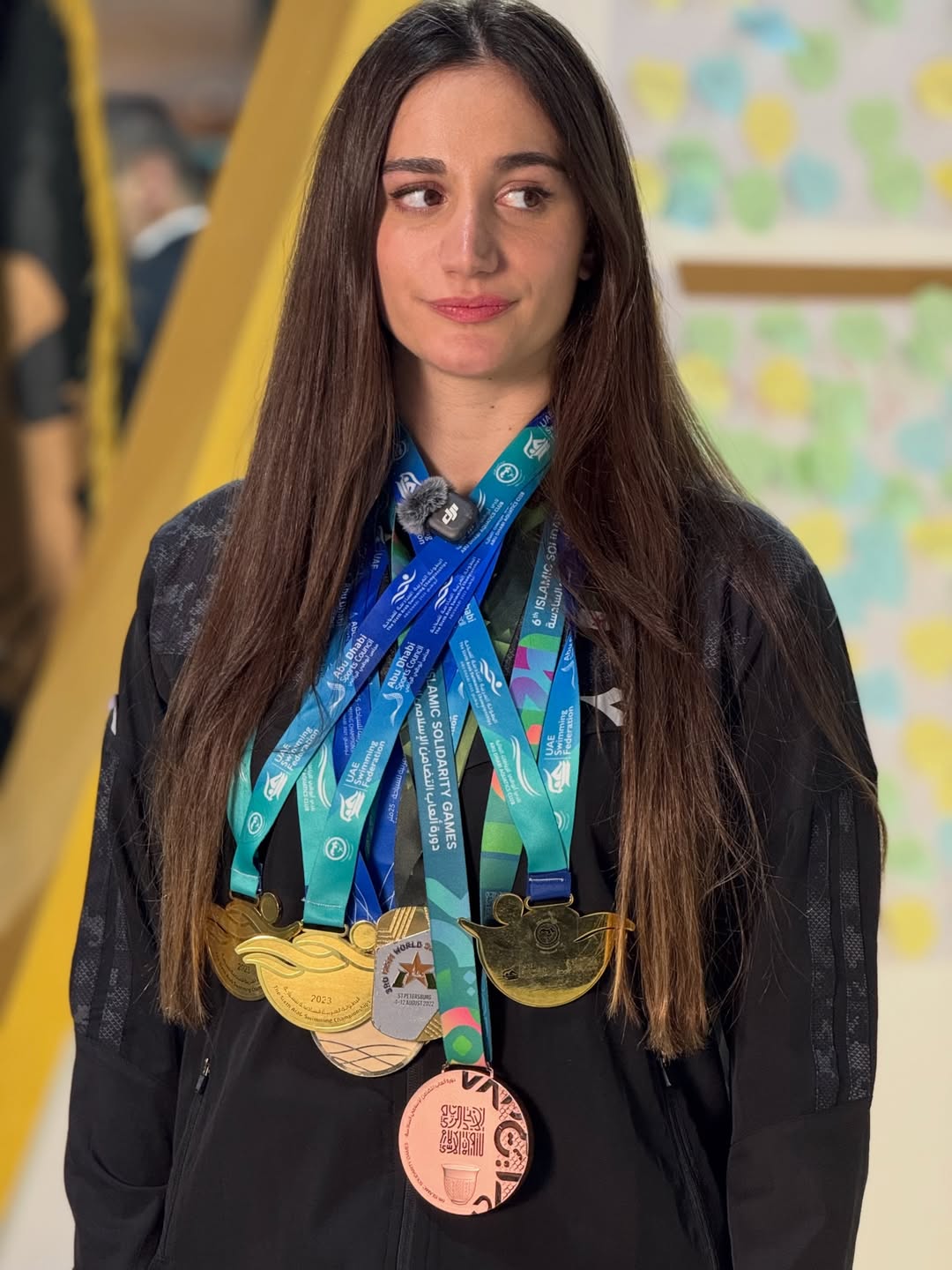 السباحة السورية إنانا سليمان.