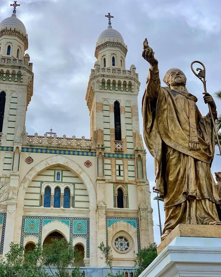 بازيليكا القديس أوغستين في عنابة الجزائرية. (النهار)