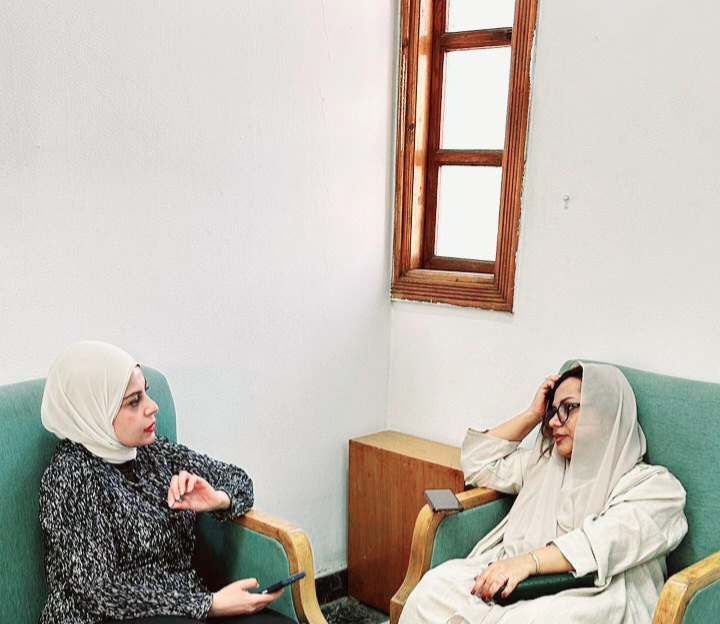 لقاء ”النهار” مع الخاجة.