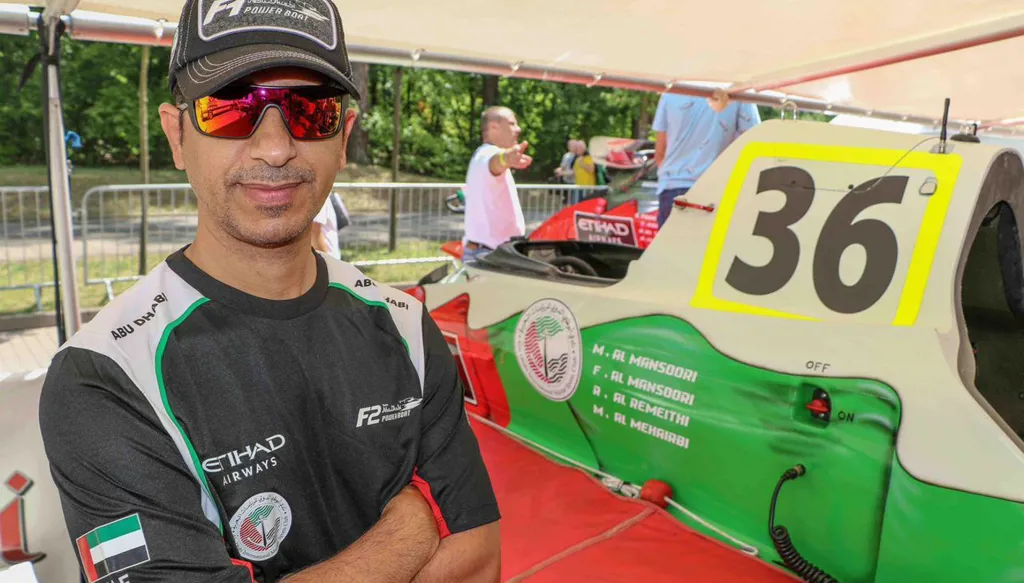 جمعة القبيسي مشرفاً لفريق أبوظبي للزوارق السريعة