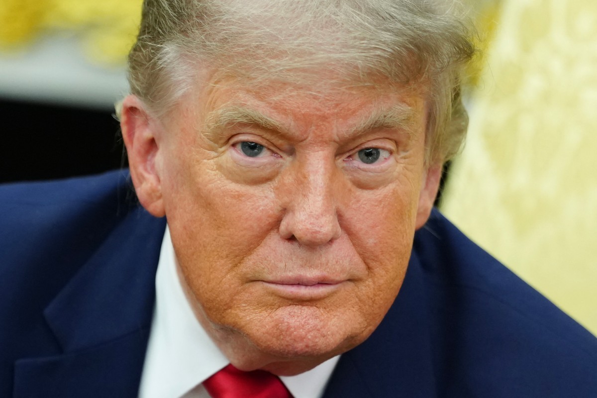 الرئيس الأميركي دونالد ترامب خلال اجتماع مع الأمين العام لحلف الناتو مارك روته في البيت الأبيض في 24 يونيو 2026 (أ ف ب)