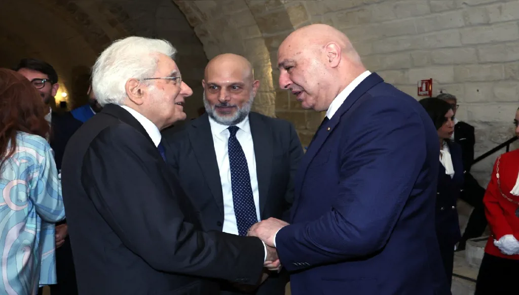 الرئيس اللبناني جوزف عون والرئيس الإيطالي سيرجيو ماتاريلا في روما (الرئاسة اللبنانية)
