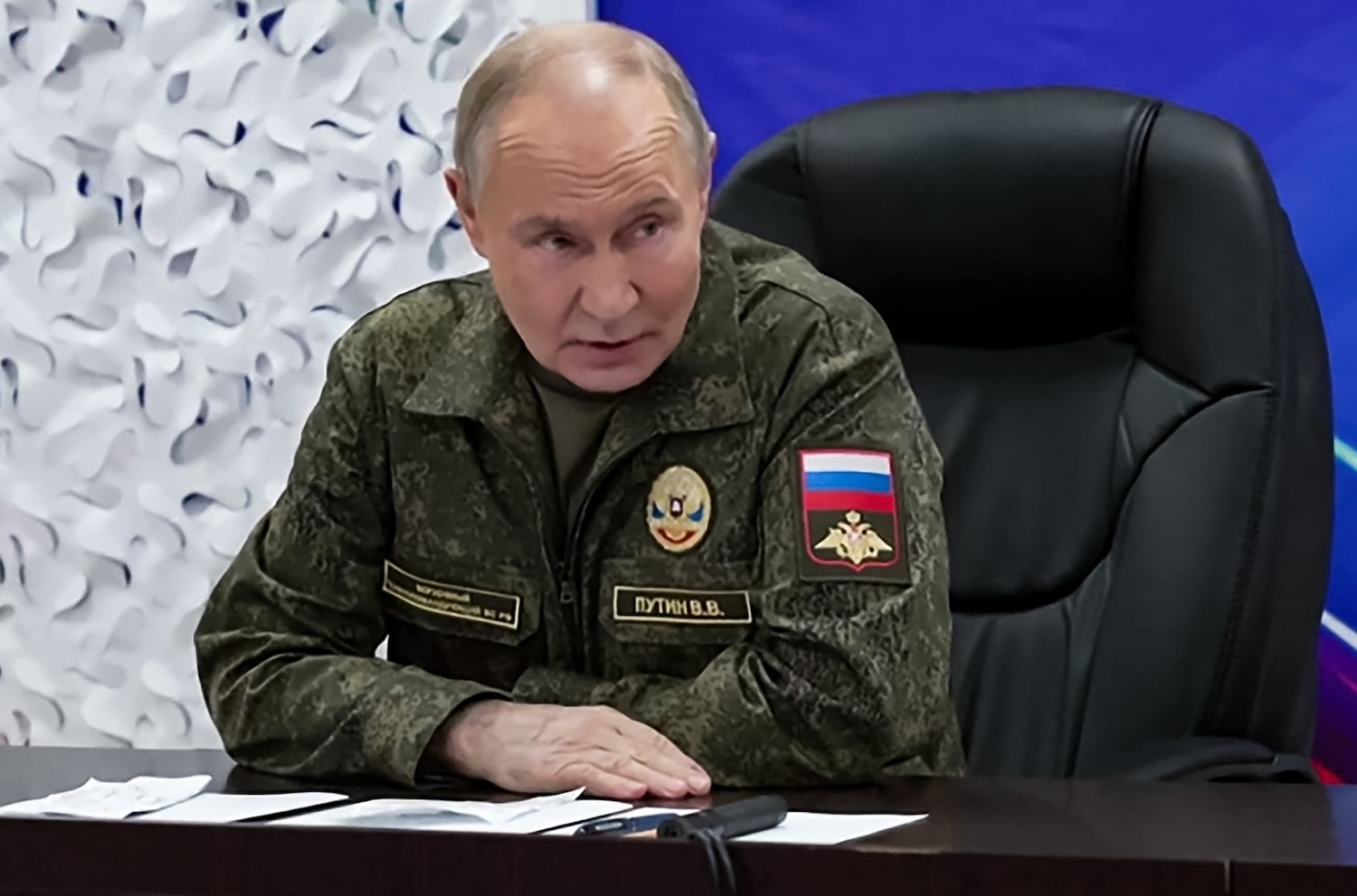 الرئيس الروسي فلاديمير بوتين. (أ ف ب)