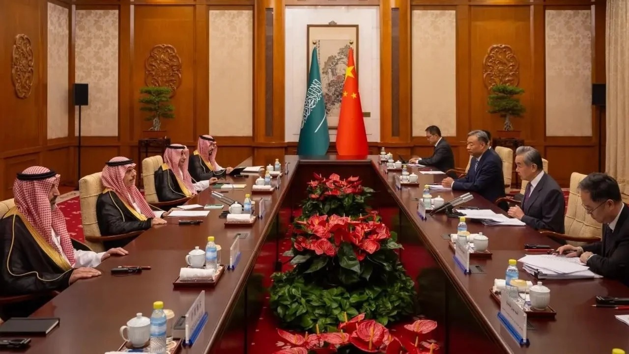 الوفدان الصيني والسعودين في بكين، الصين (وكالة الأنباء السعودية)