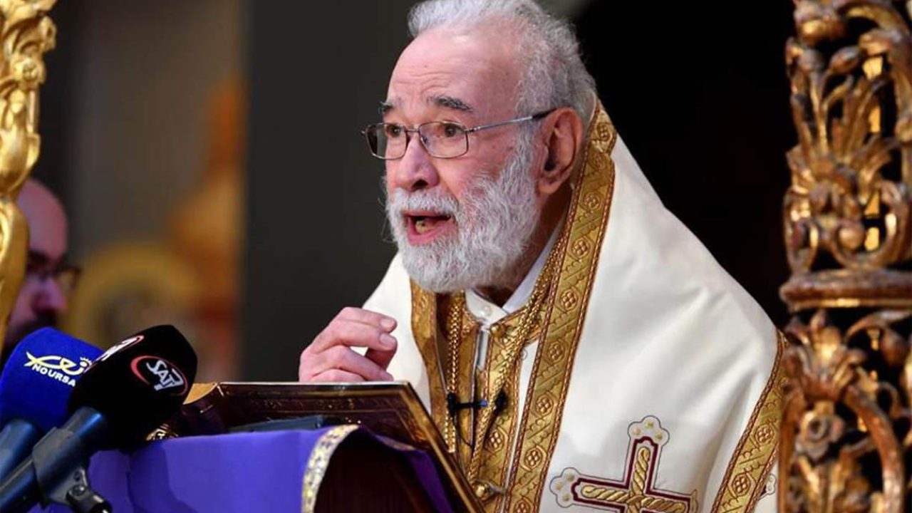 المطران الياس عوده (وكالات).