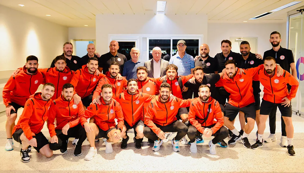 حيدر يستقبل بعثة منتخب الصالات: إنجاز تاريخي رغم الأزمات