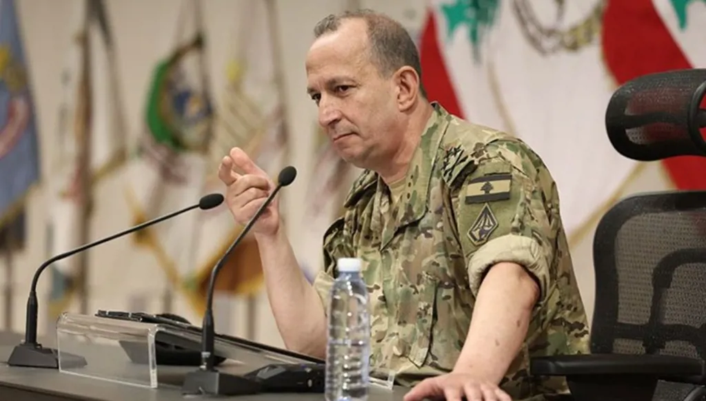 استقبال قائد الجيش في واشنطن بتدخل سعودي