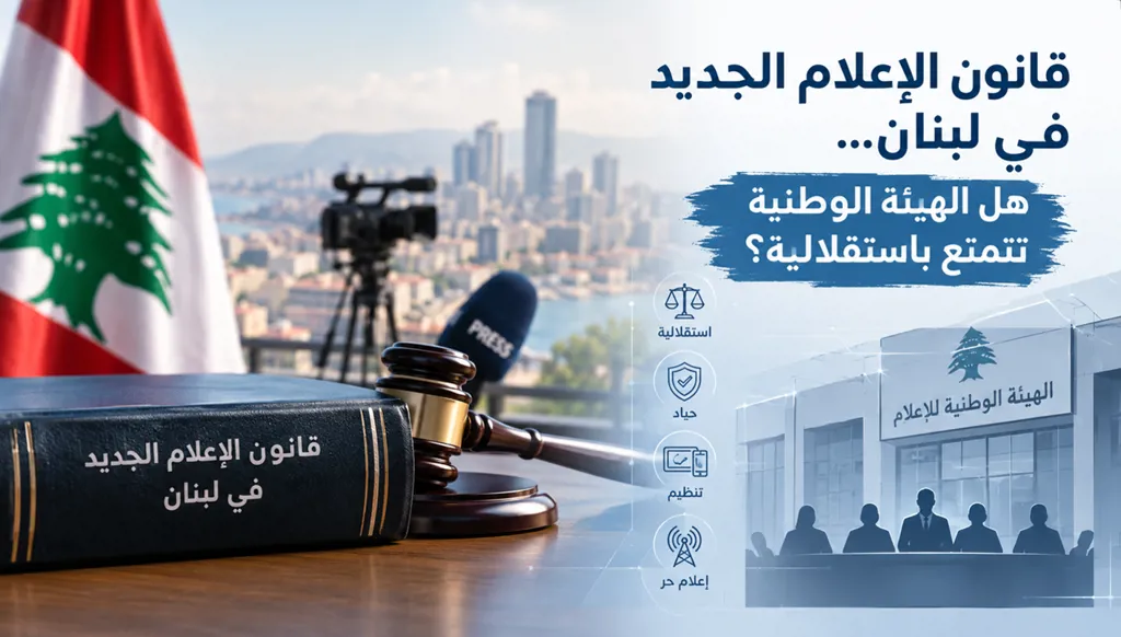 قانون الإعلام الجديد في لبنان... هل الهيئة الوطنية تتمتع باستقلالية؟
