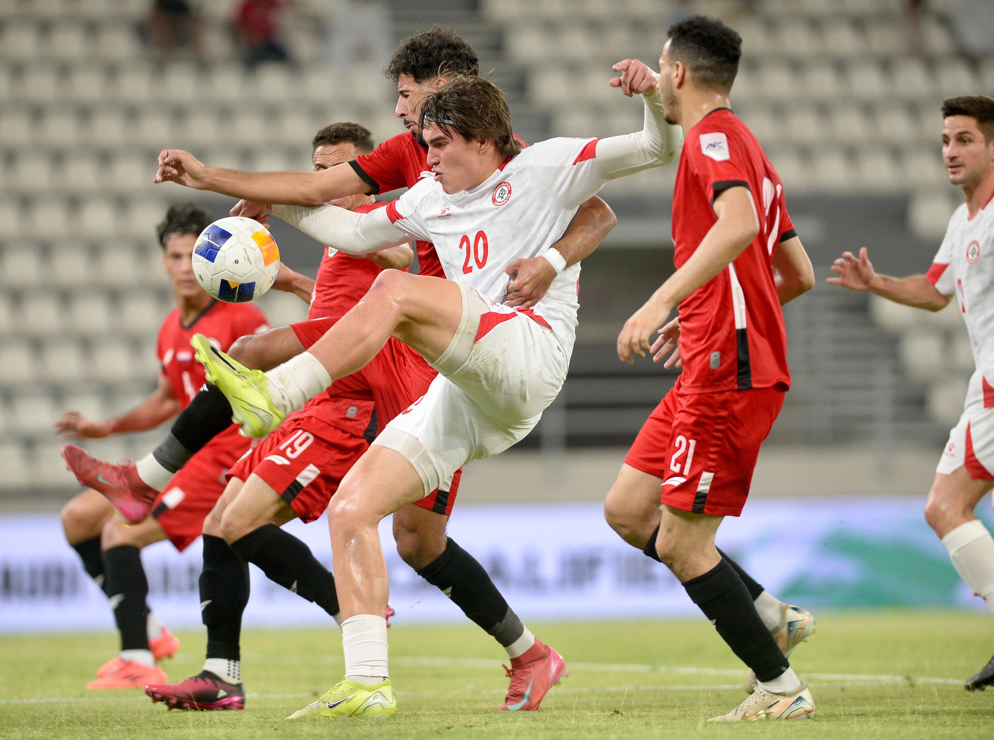 منتخب لبنان يبحث عن العودة إلى السكة. (وكالات)